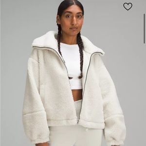 Lululemon Cinchable Fleece Zip-Up